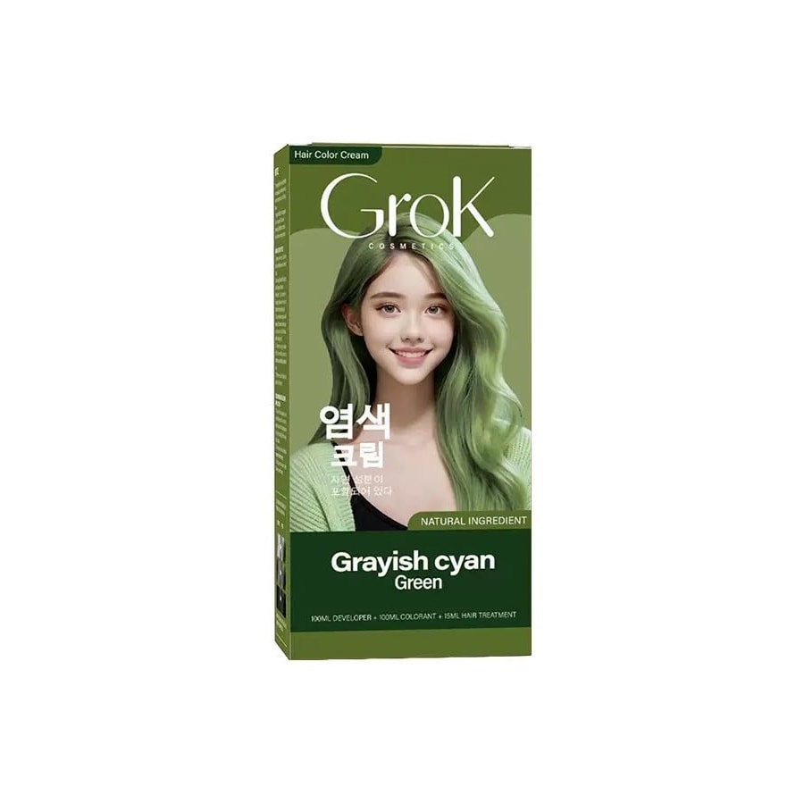 GroK Natutral Green Grayish Cyan крем-краска 215 мл.